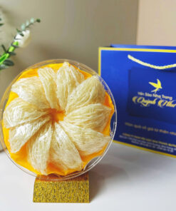 Yến tinh chế sợi đắp khuôn form tròn