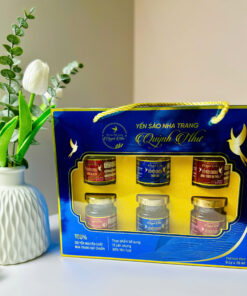 Set 6 hũ tổ yến chưng 30% yến tươi